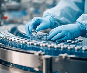 Automated pharmaceutical line